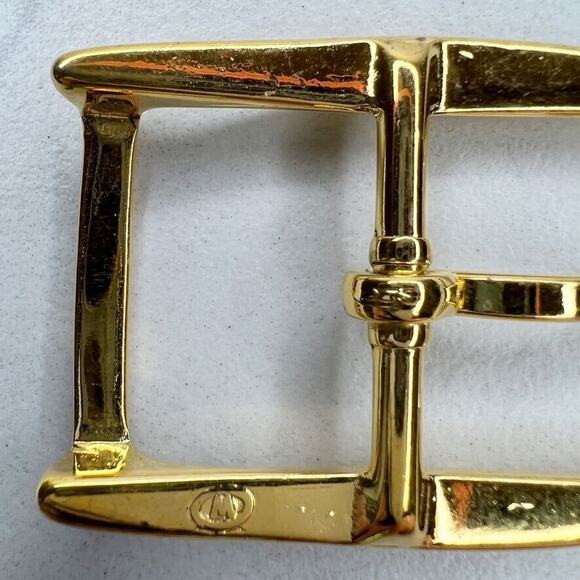 Vintage Gold Tone Simple Basic Belt Buckle for up to 1 Inch Belt - Picture 5 of 5